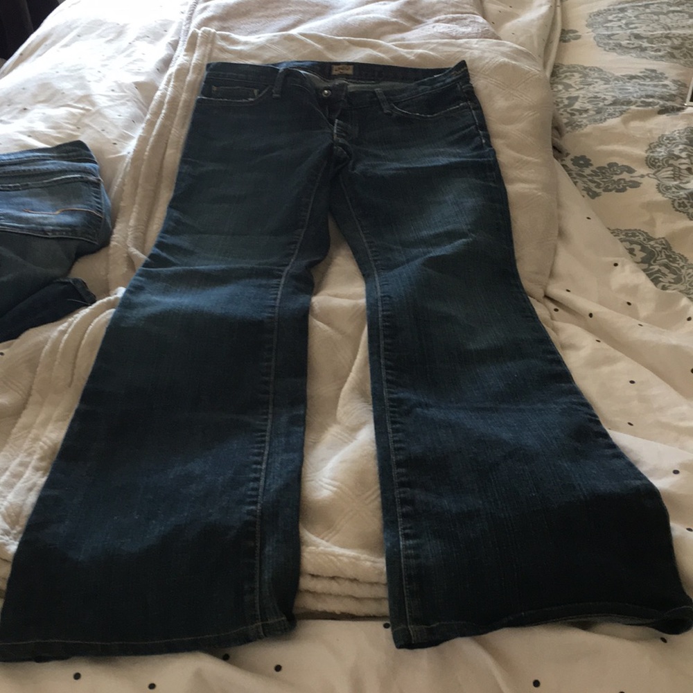 Gold Sign Jeans